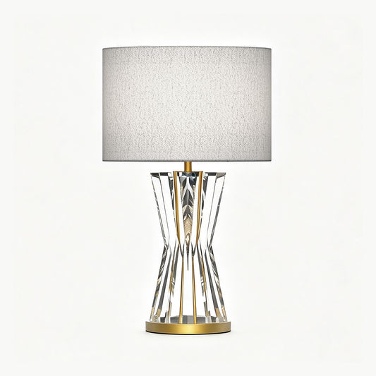 Celestia | Sculptural Crystal Table Lamp