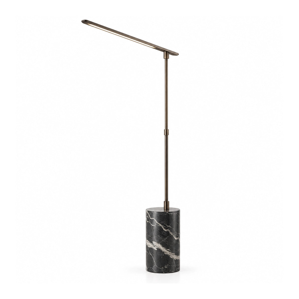 Orsen Silver Dragon Marble Floor Lamp — product view