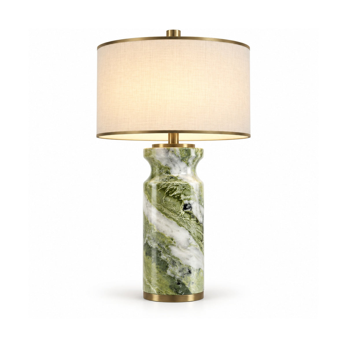 Verdant Relic natural stone table lamp by OYLIN