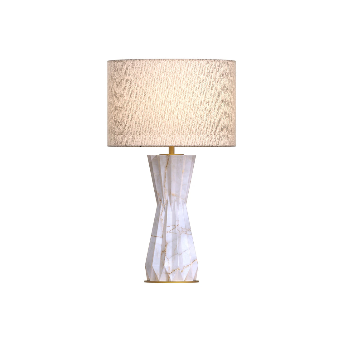 Aureon Sculptural Alabaster Table Lamp — product view
