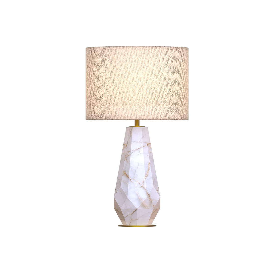 Siena Sculptural Alabaster Table Lamp — product view