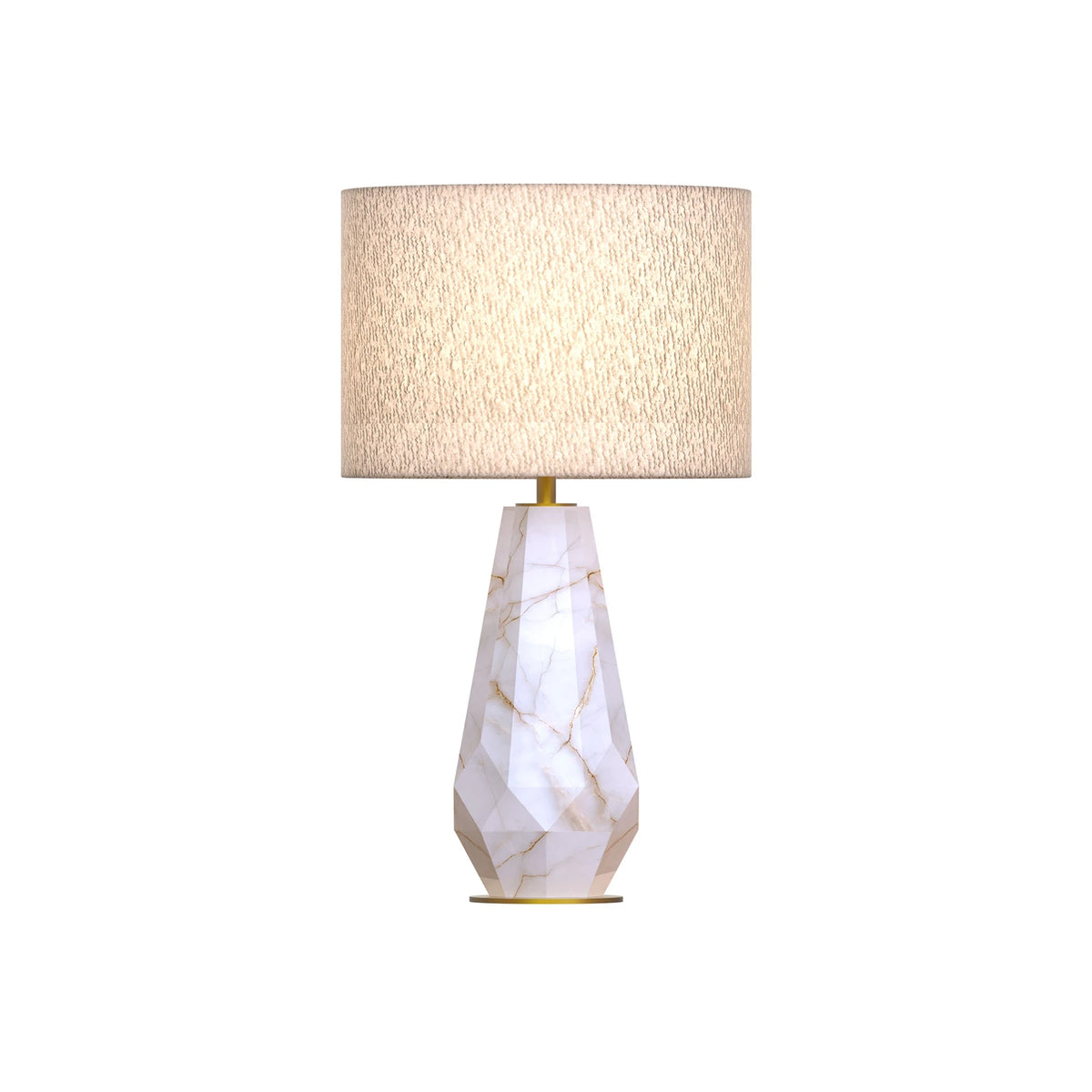 Siena Sculptural Alabaster Table Lamp — product view