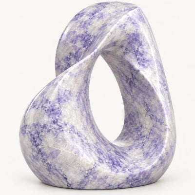 Eira Lavender Mist Stone Sculpture