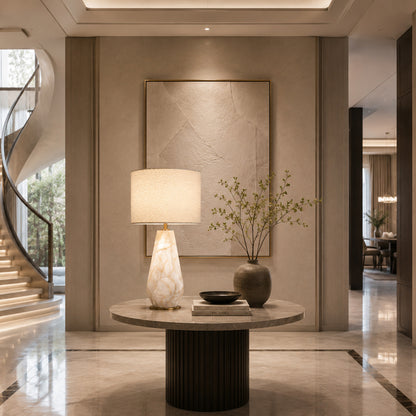 Siena | Sculptural Alabaster Table Lamp