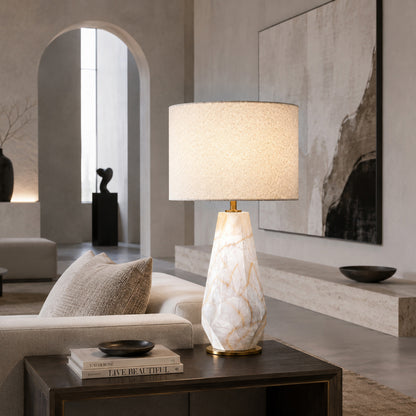 Siena | Sculptural Alabaster Table Lamp