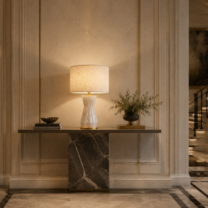Aureon Compact | Sculptural Alabaster Table Lamp