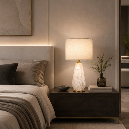 Siena | Sculptural Alabaster Table Lamp