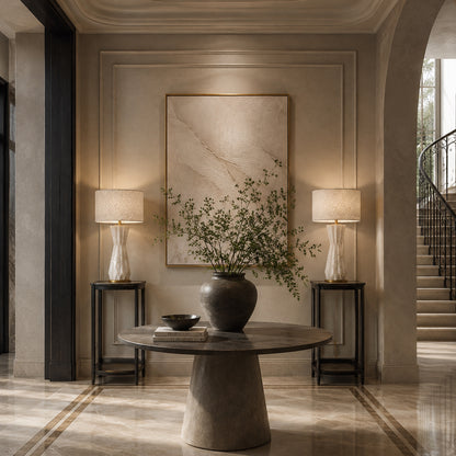 Aureon | Sculptural Alabaster Table Lamp