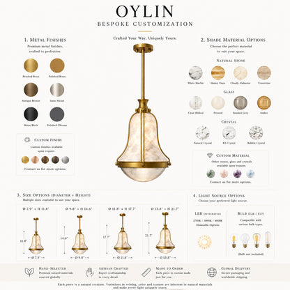 Bellini | Alabaster Pendant Light