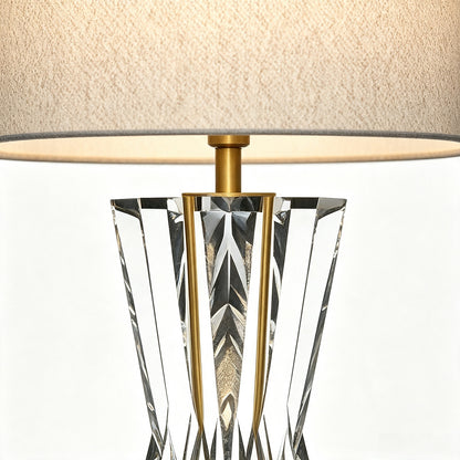Celestia | Sculptural Crystal Table Lamp