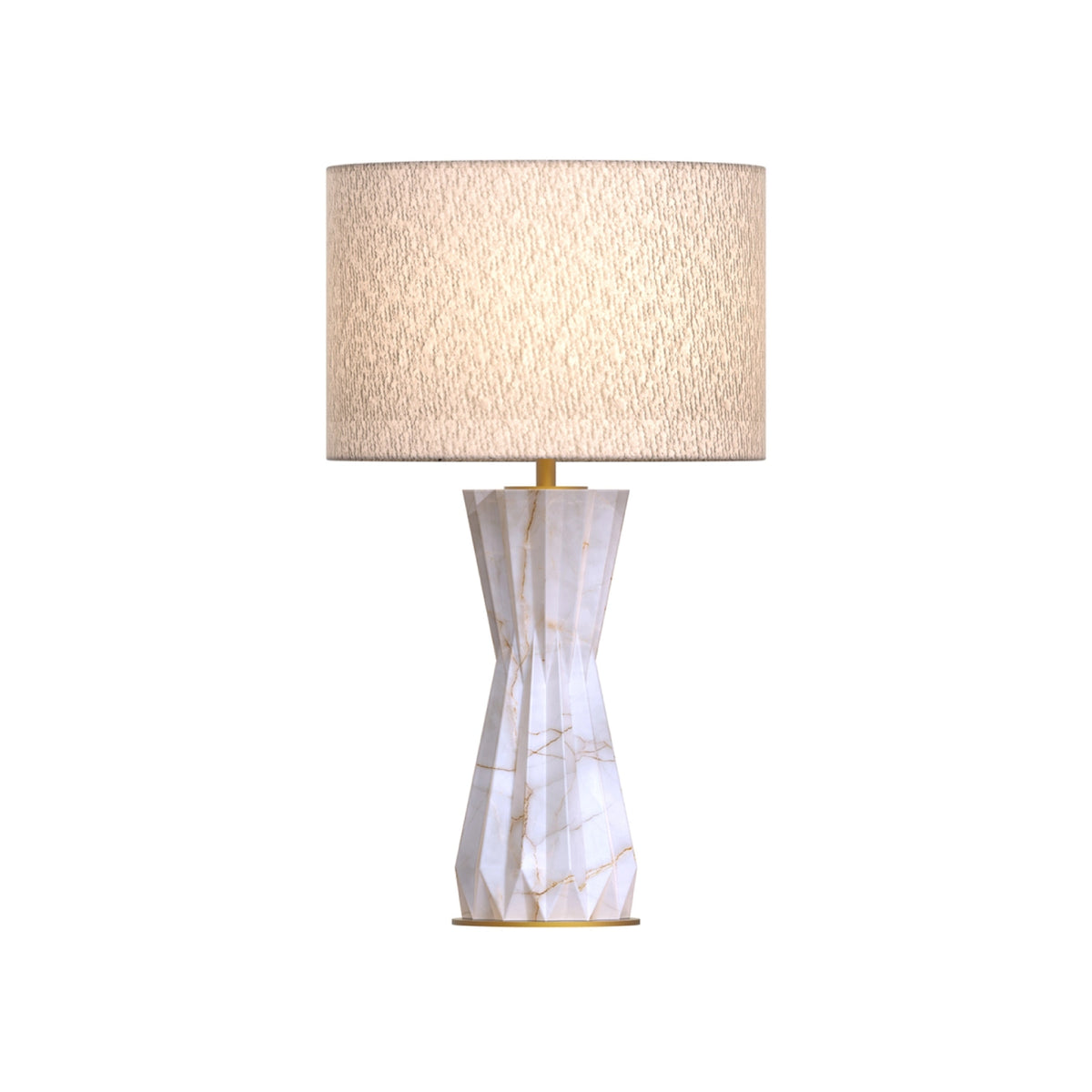 Aureon | Sculptural Alabaster Table Lamp