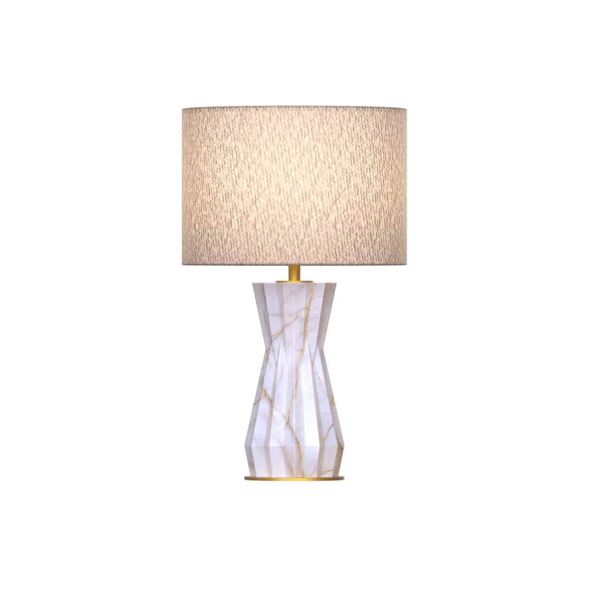 Aureon Compact | Sculptural Alabaster Table Lamp