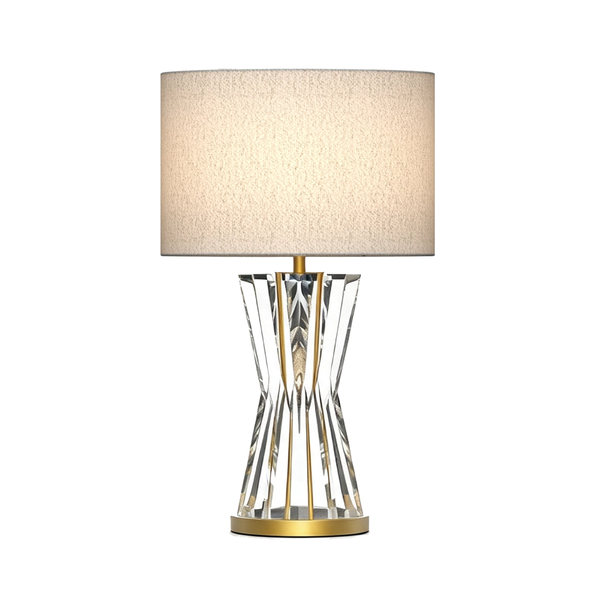 Celestia | Sculptural Crystal Table Lamp