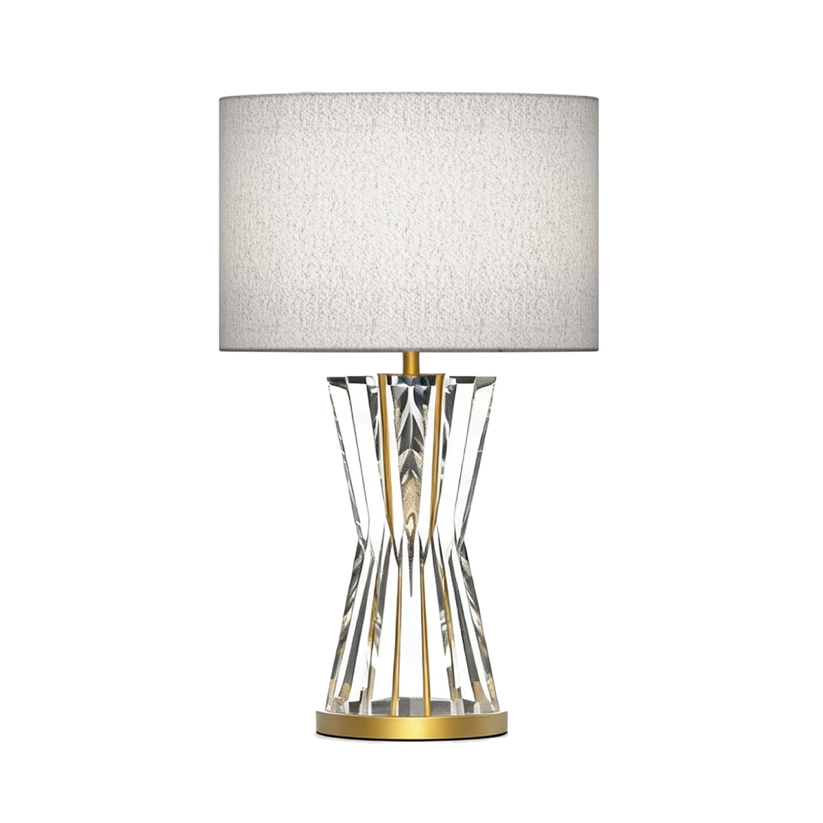 Celestia Sculptural Crystal Table Lamp — alternate product view 2