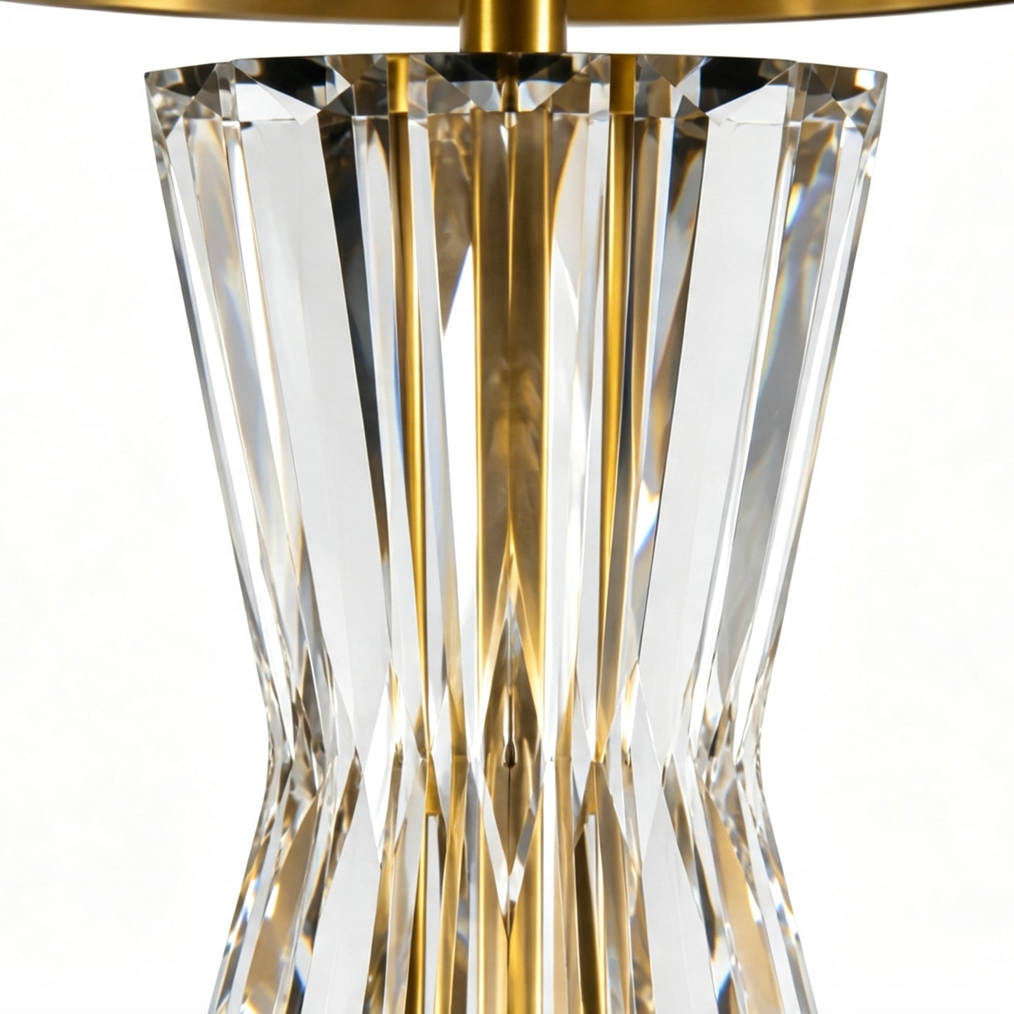 Celestia | Sculptural Crystal Table Lamp