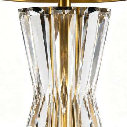Celestia | Sculptural Crystal Table Lamp
