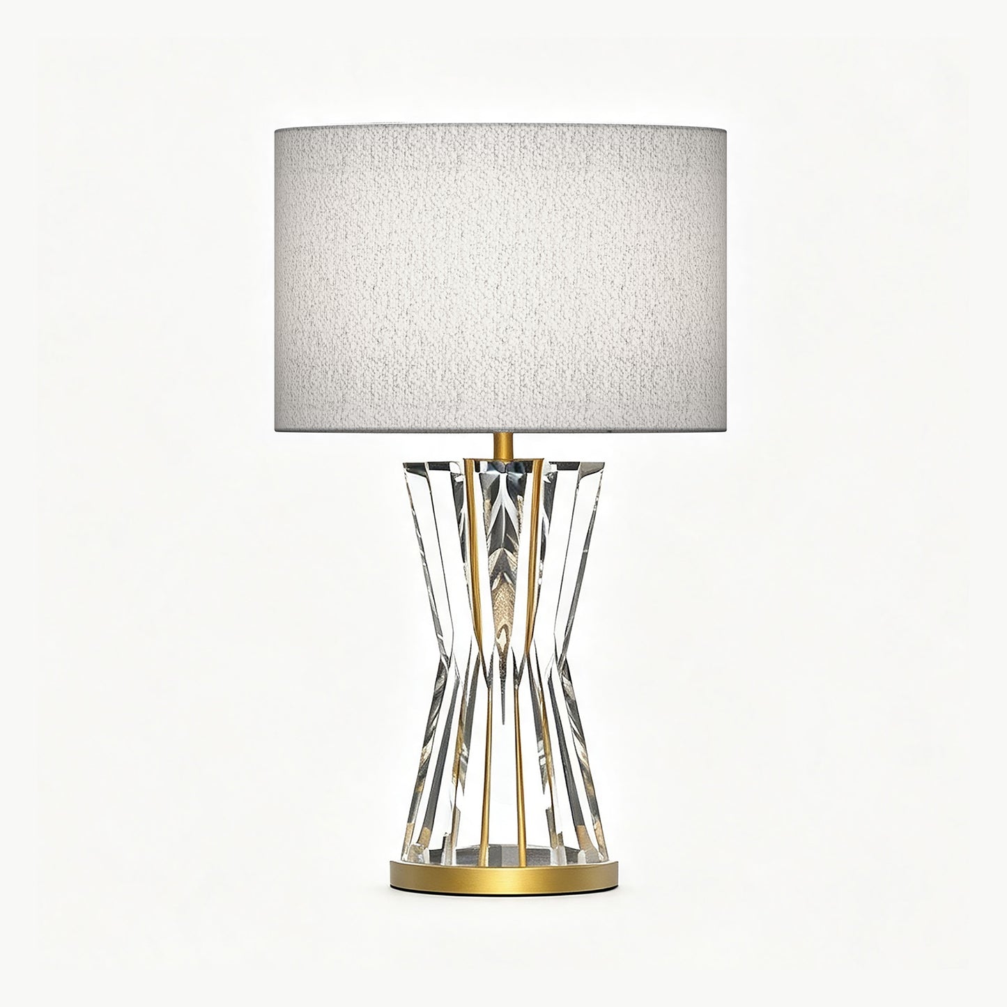 Celestia | Sculptural Crystal Table Lamp