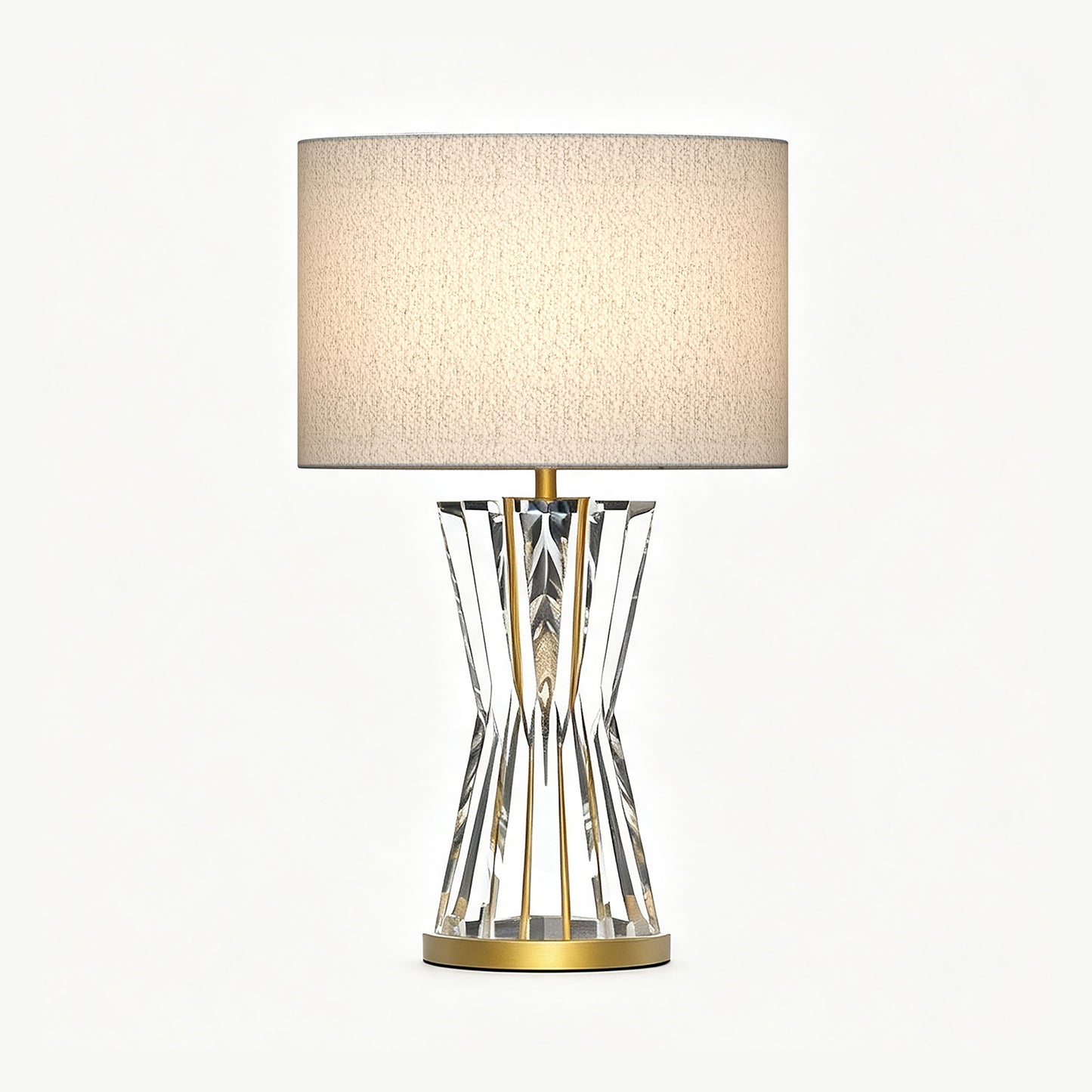 Celestia | Sculptural Crystal Table Lamp
