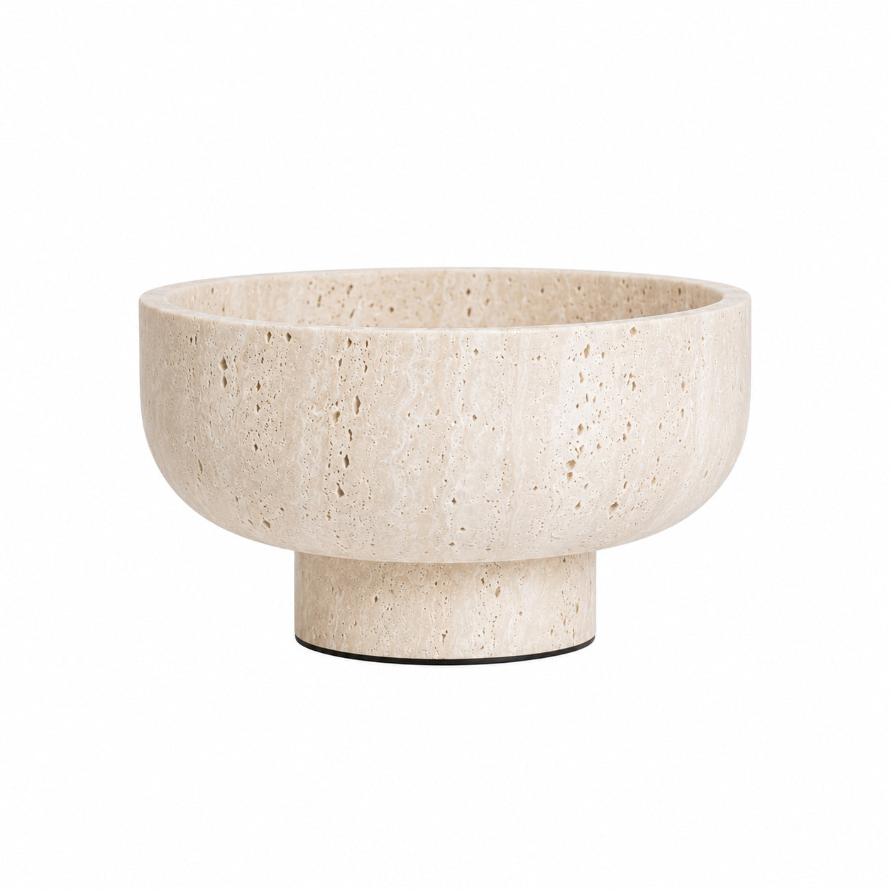 Terra Vertical Fruit Stand | Ivory Travertine