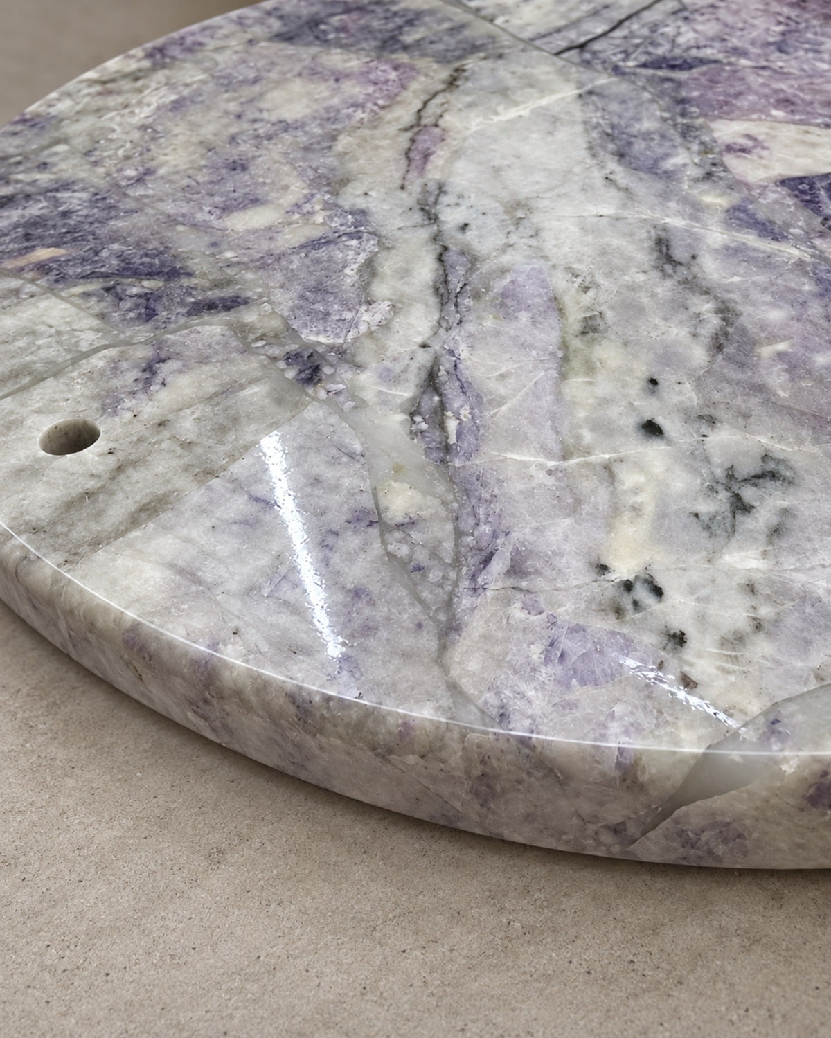 Lavender Mist natural stone showing variation in mineral density, tone and pattern scale.