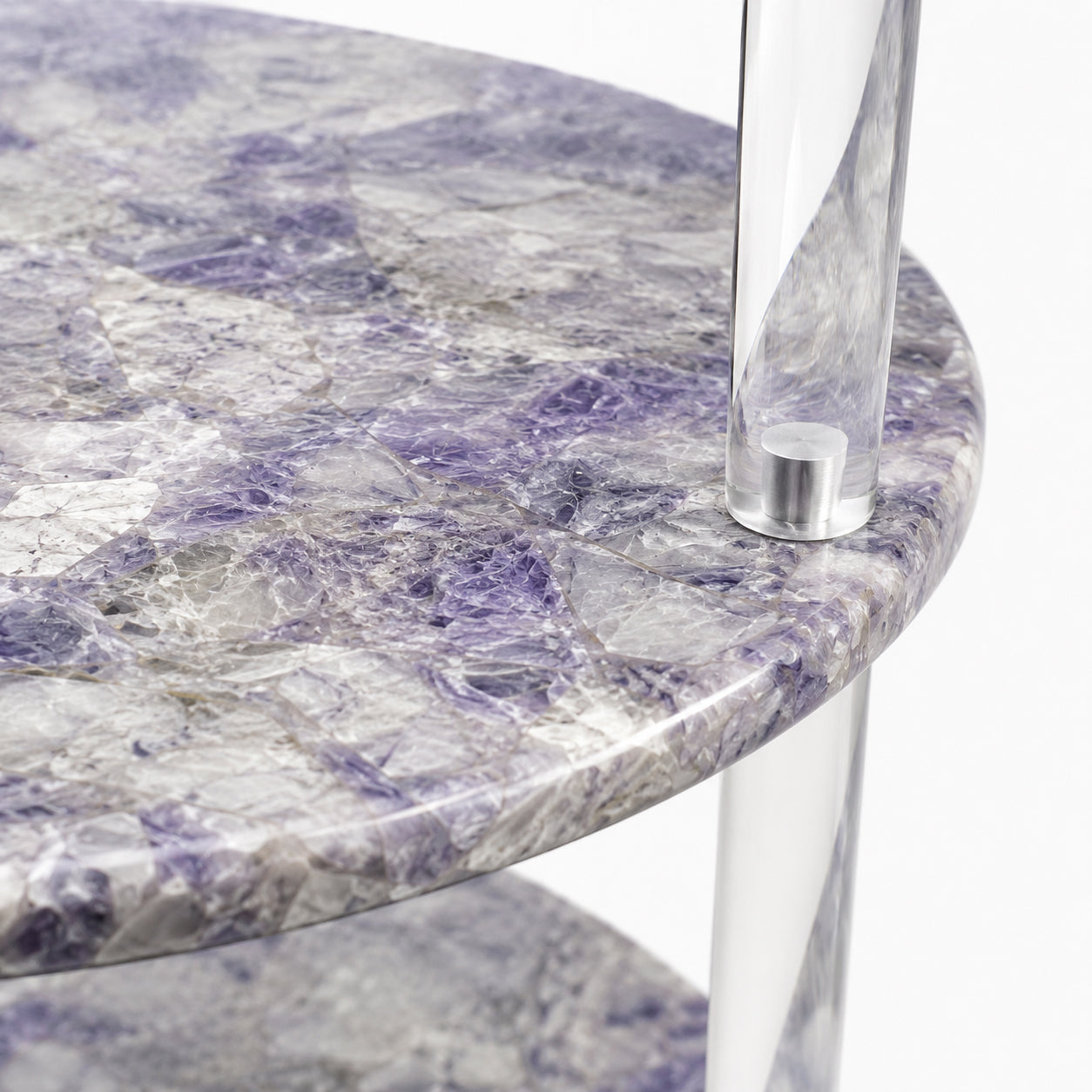 High-Transparency Acrylic Frame & Heavy-Duty Hardware Details
