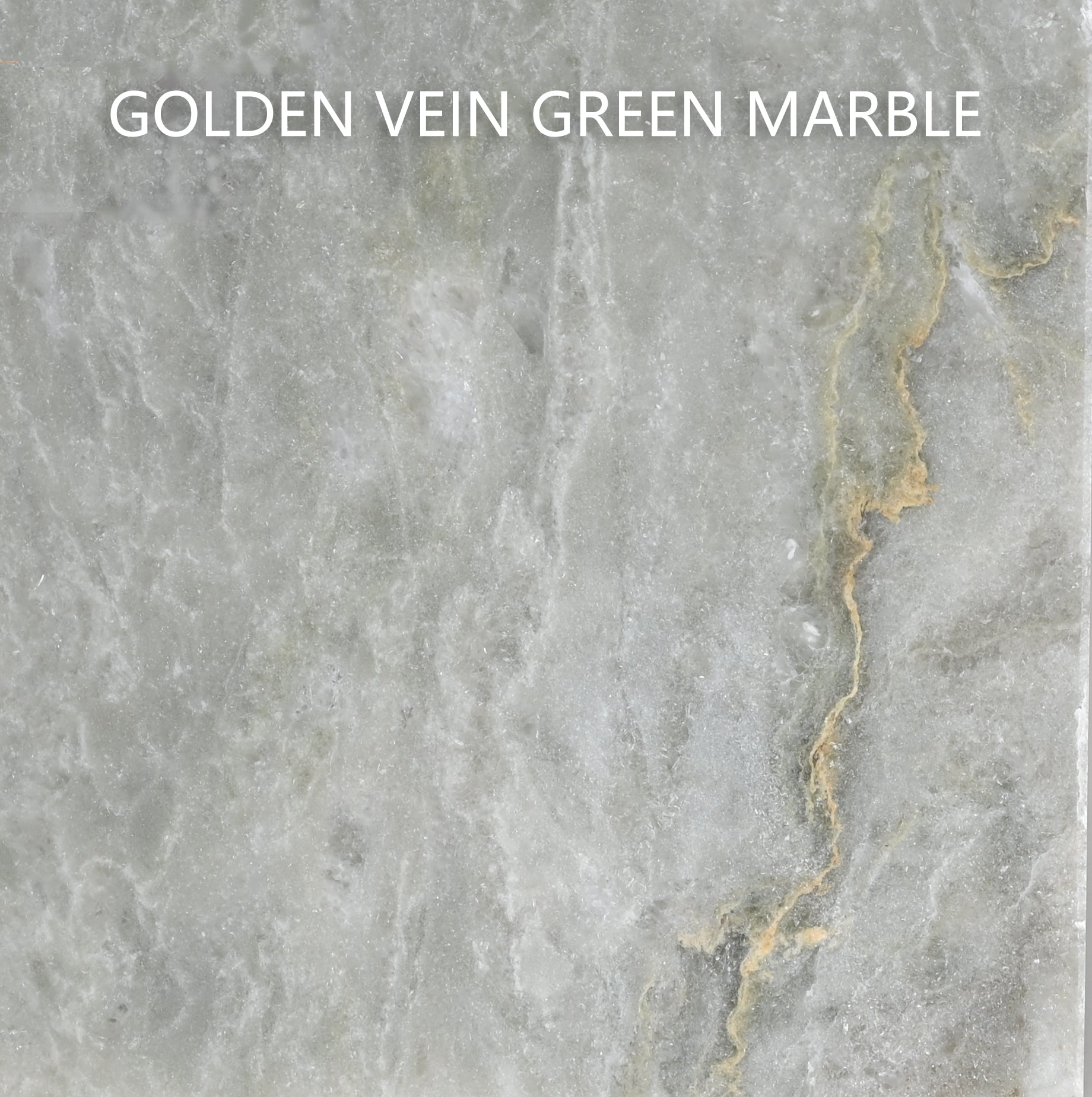 Green Gold Vein Marble